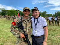 New Cadet and Bob McDonald.