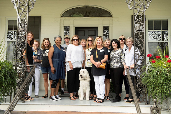 Class of 1975 Wives at Quarters 100 August 9, 2021.
