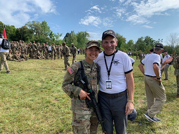 New Cadet and Bob McDonald.